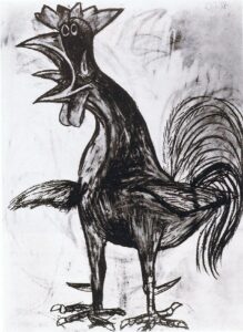 Picasso Cockerel
