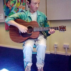 Self Portrait with Guitar