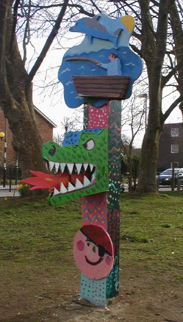 Totem, part of a series done with a Richmond primary