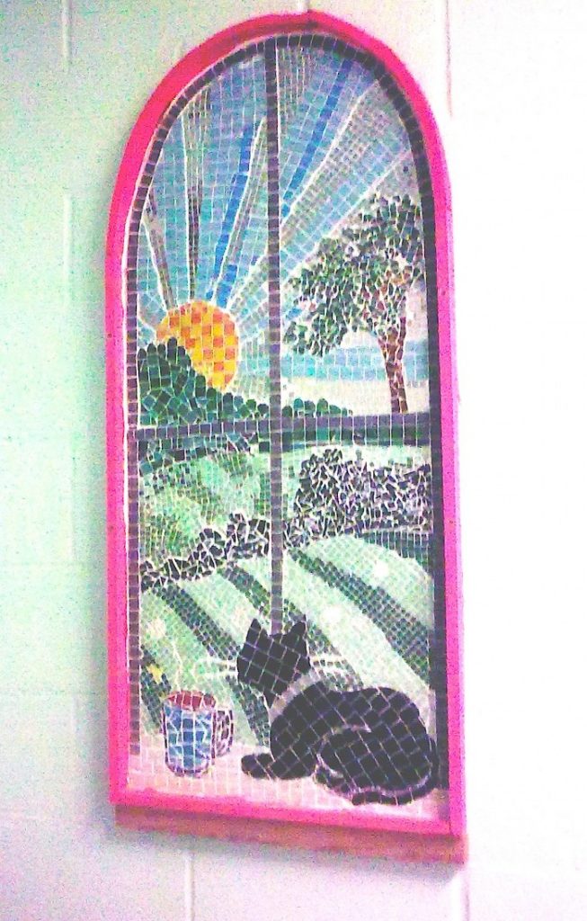 Mosaic: done with members of the Kensington and Chelsea Drug Rehabilitation Unit